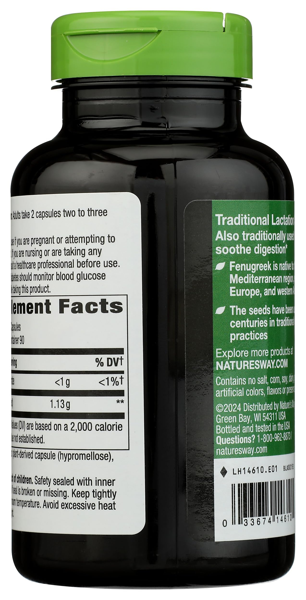 Nature's Way Blended Vitamin & Mineral Supplements side view