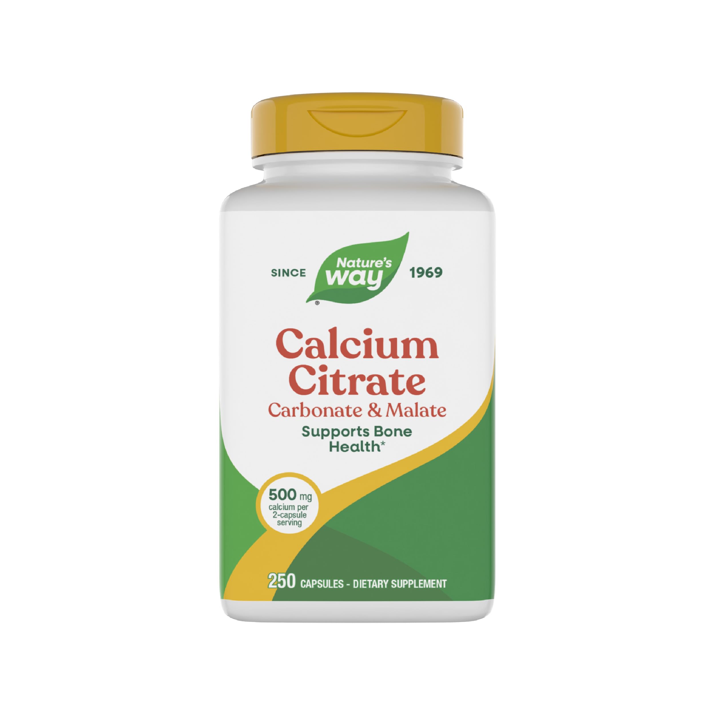 Nature's Way Calcium Citrate Supplement 318g front view