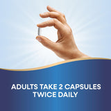 Nature's Way Calcium Citrate Supplement capsules on a white background