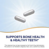 Nature's Way Calcium Citrate Supplement with vitamins on a wooden table