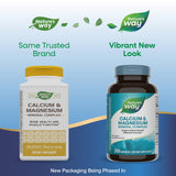 Nature's Way Calcium & Magnesium Mineral Complex packaging side view