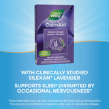 Nature's Way CalmAid Lavender Oil Softgels side view
