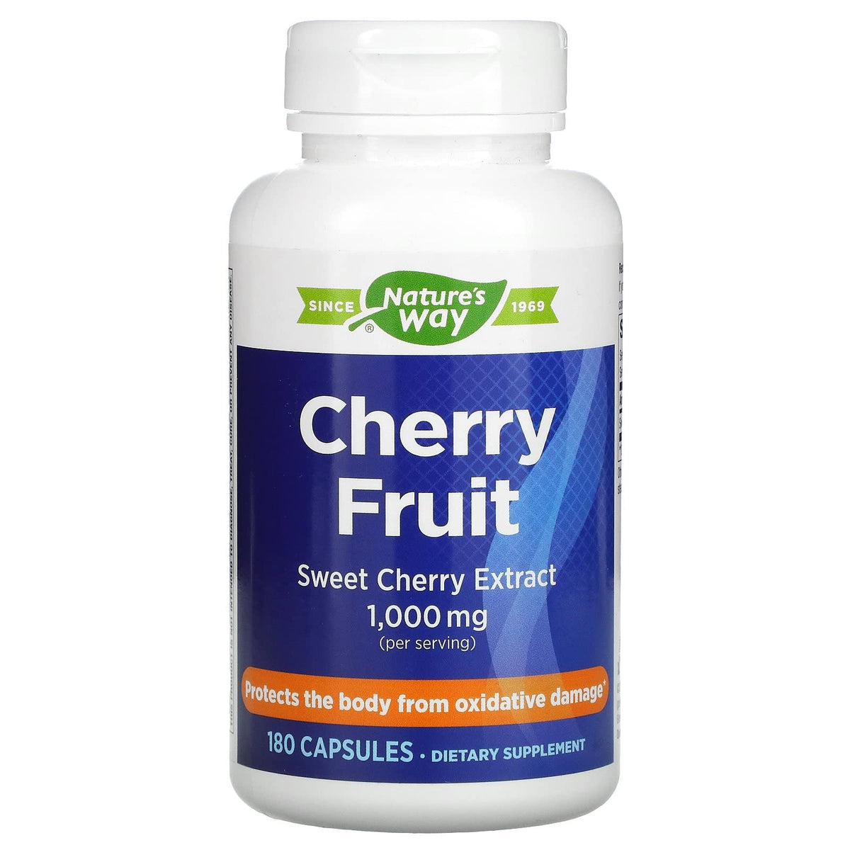 Nature's Way Cherry Fruit Sweet Cherry Extract 136g front view