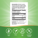 Nature's Way Chlorella 1230mg capsules with a measuring spoon