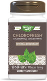 Nature's Way Chlorofresh Internal Deodorant softgels front view