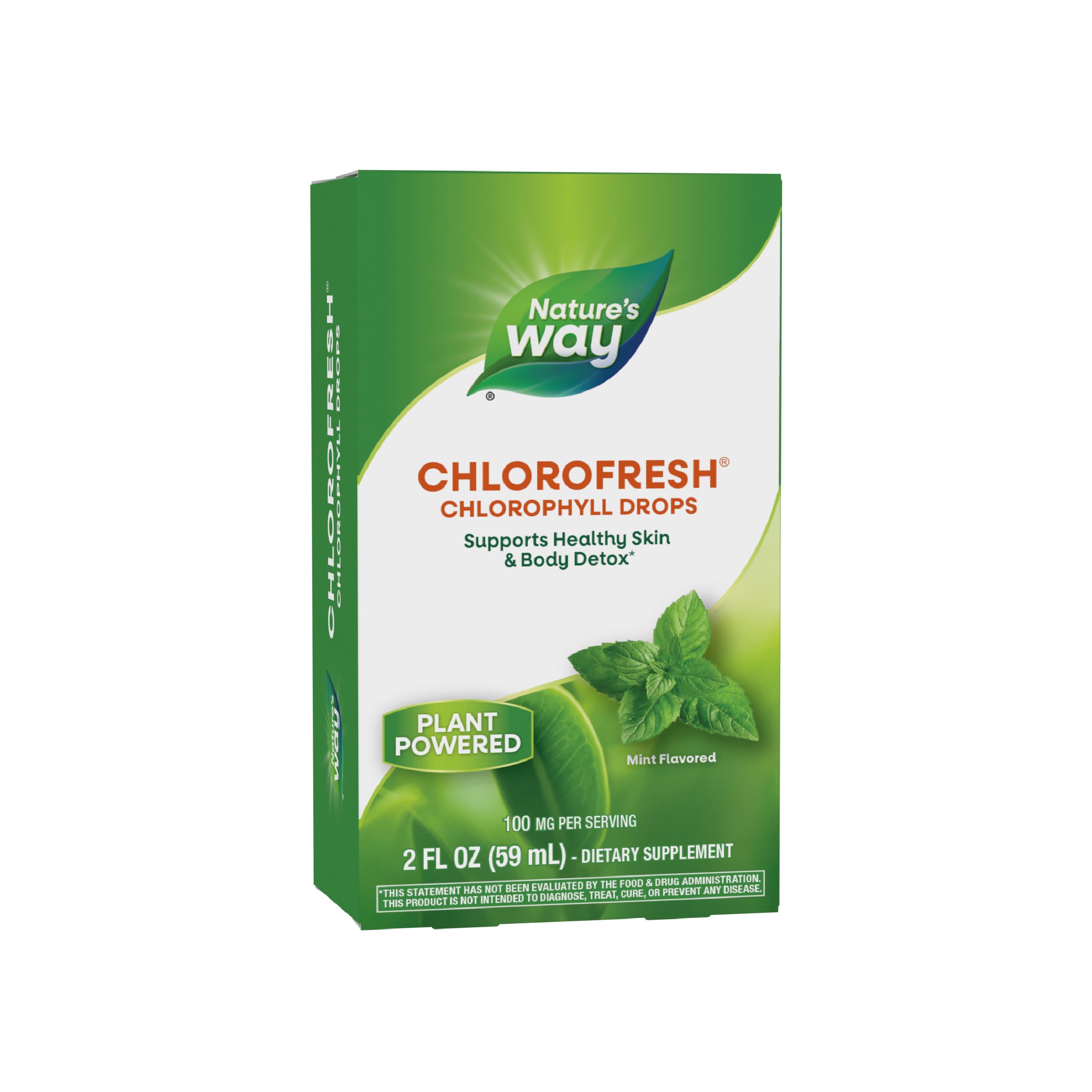 Nature's Way Chlorofresh liquid chlorophyllin complex front view