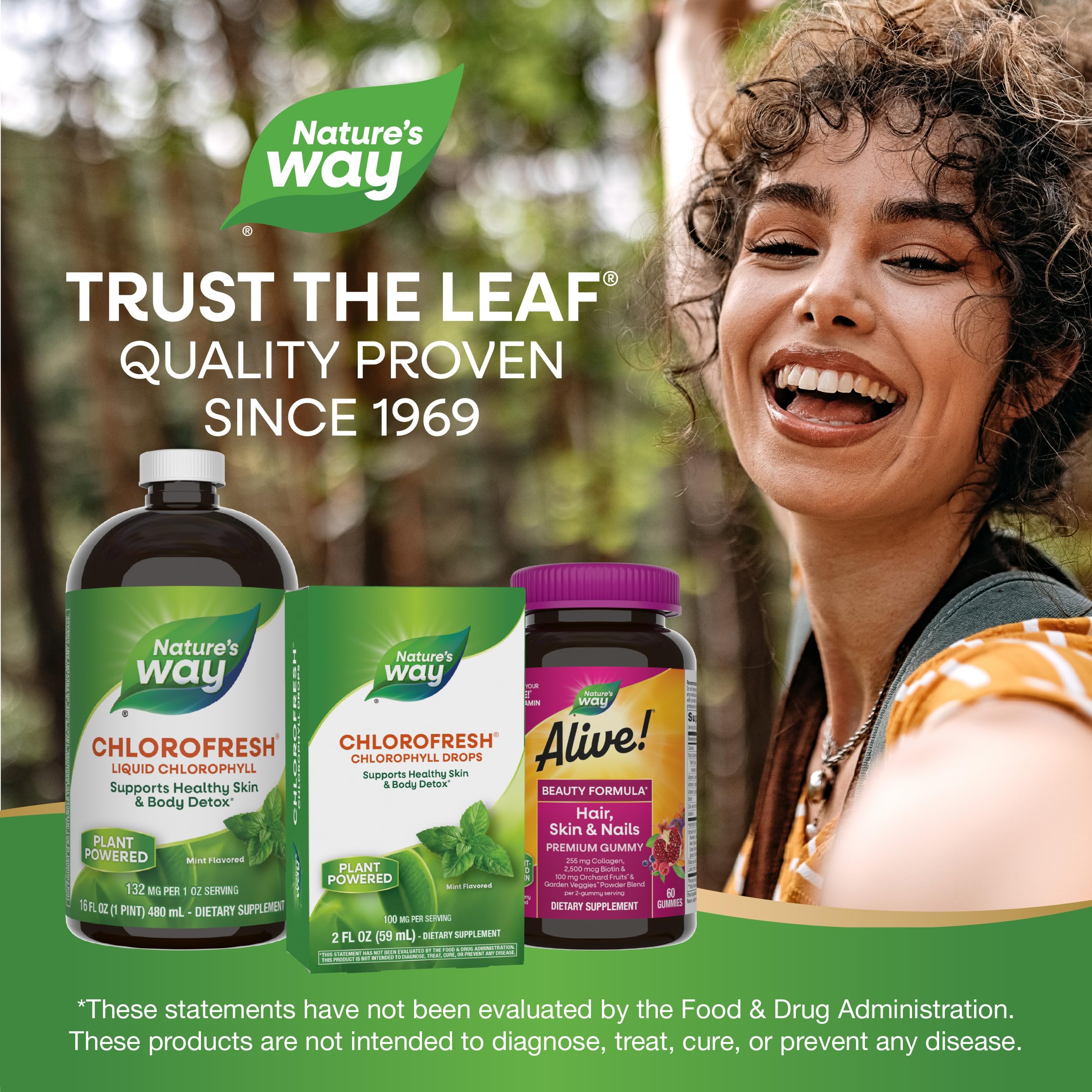 Nature's Way Chlorofresh liquid chlorophyllin complex packaging