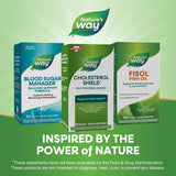 Nature's Way Cholesterol Shield tablet in hand