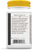 Nature's Way Choline 390g back view with dosage information