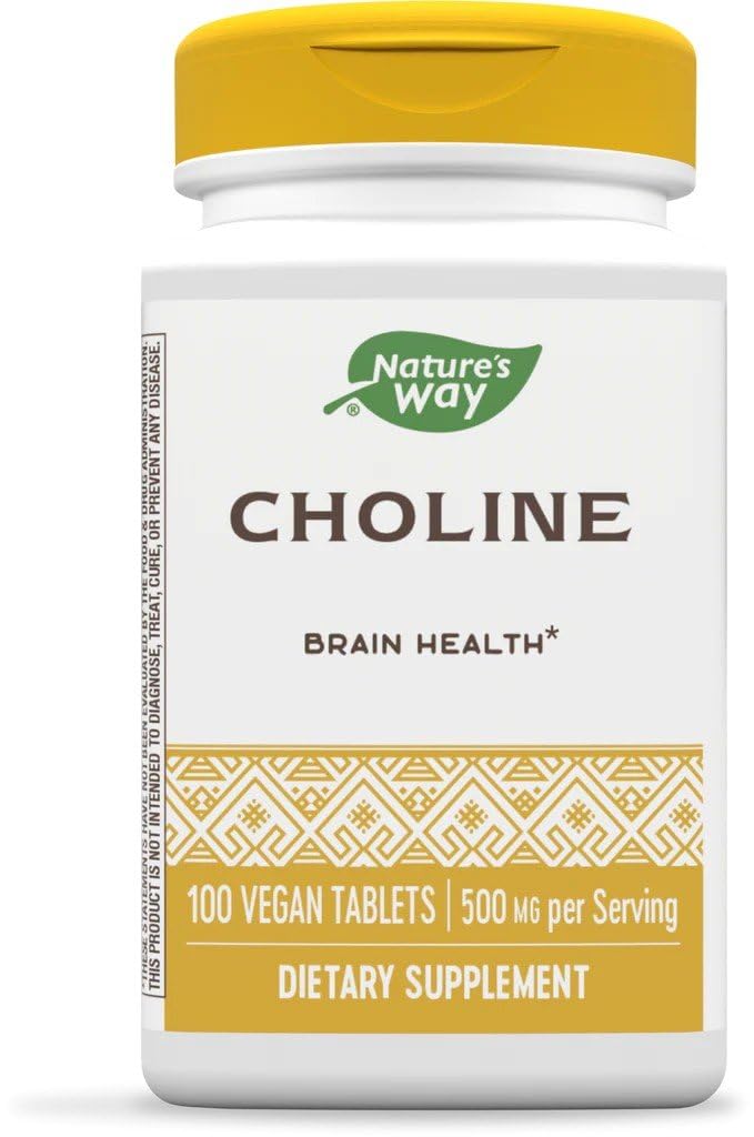 Nature's Way Choline 390g front view of packaging