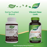 Nature's Way Coconut Oil Softgels 200g packaging