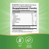 Nature's Way Coconut Oil Softgels 200g side view