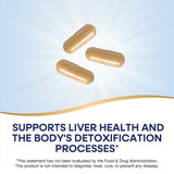Nature's Way Complete Liver Cleanse 100g capsules back view