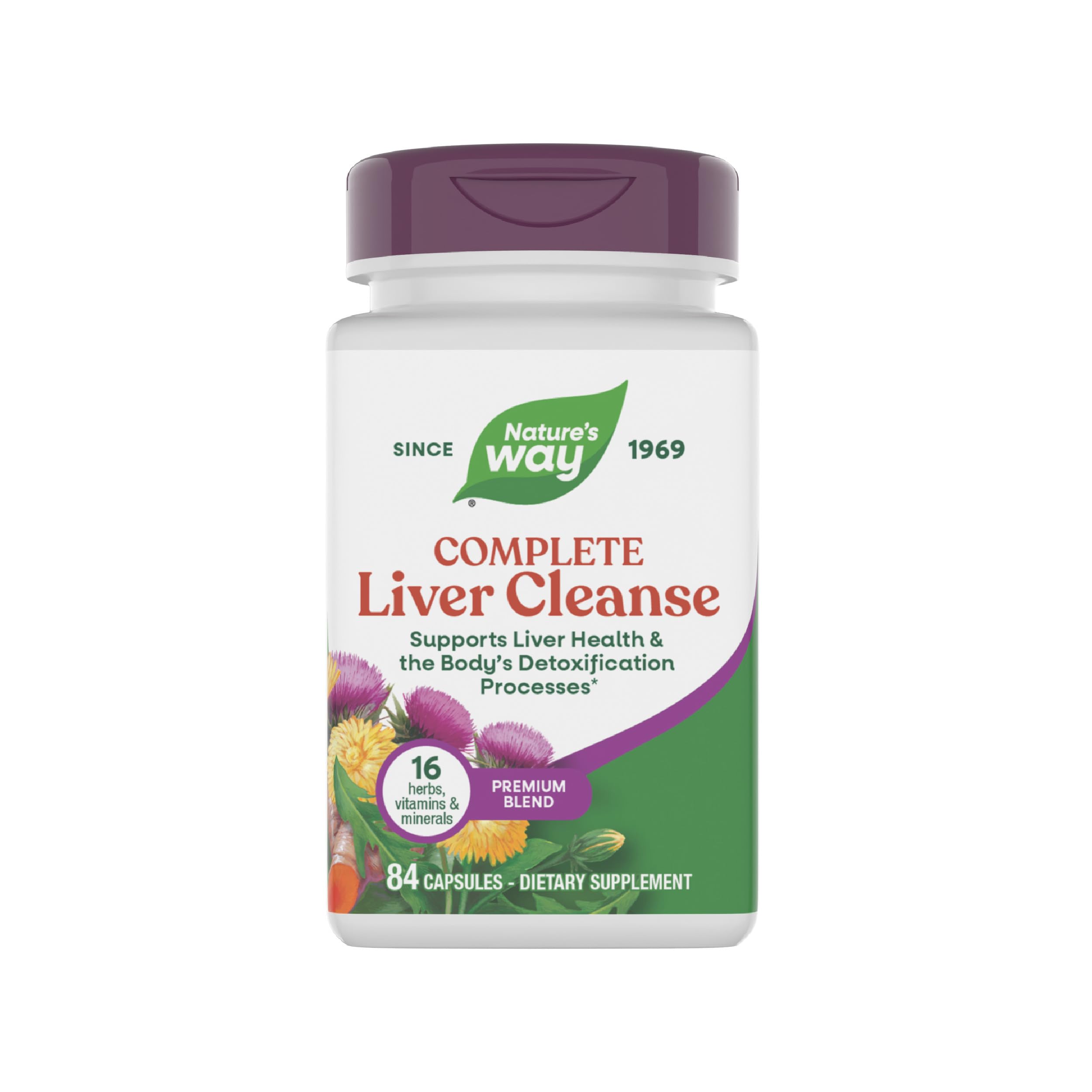 Nature's Way Complete Liver Cleanse 100g capsules front view