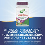 Nature's Way Complete Liver Cleanse 100g capsules ingredients list