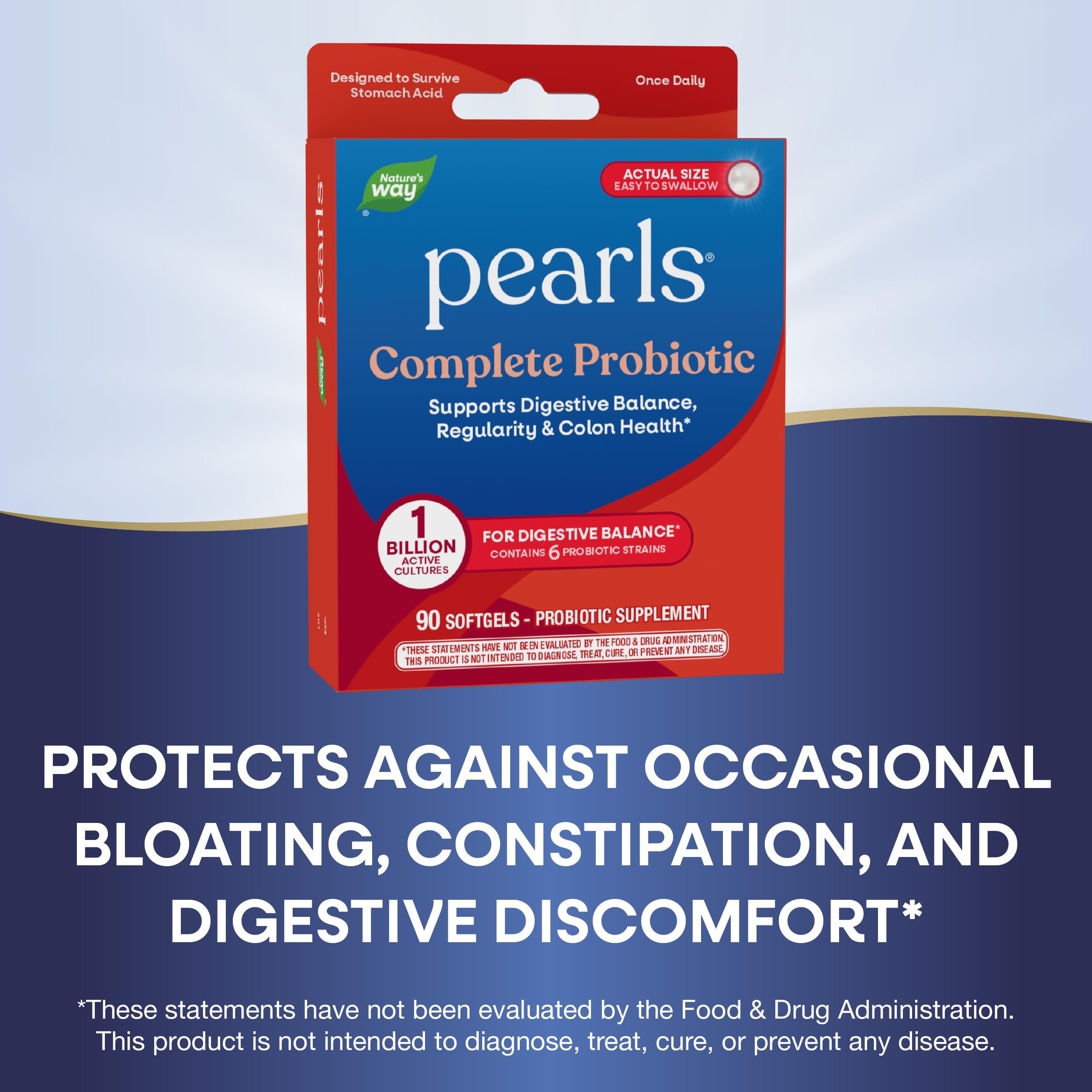 Nature's Way Complete Probiotic Pearls ingredients list