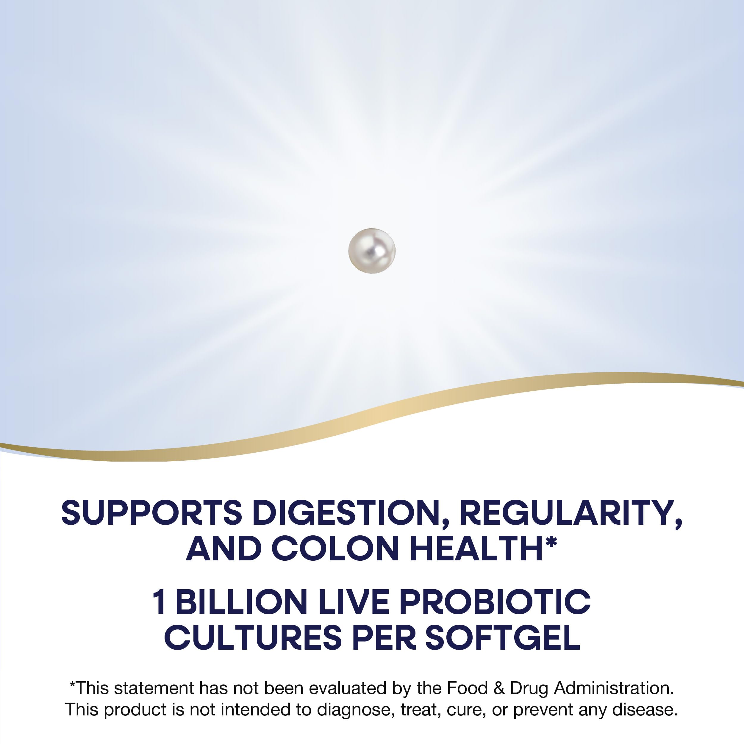 Nature's Way Complete Probiotic Pearls side view packaging