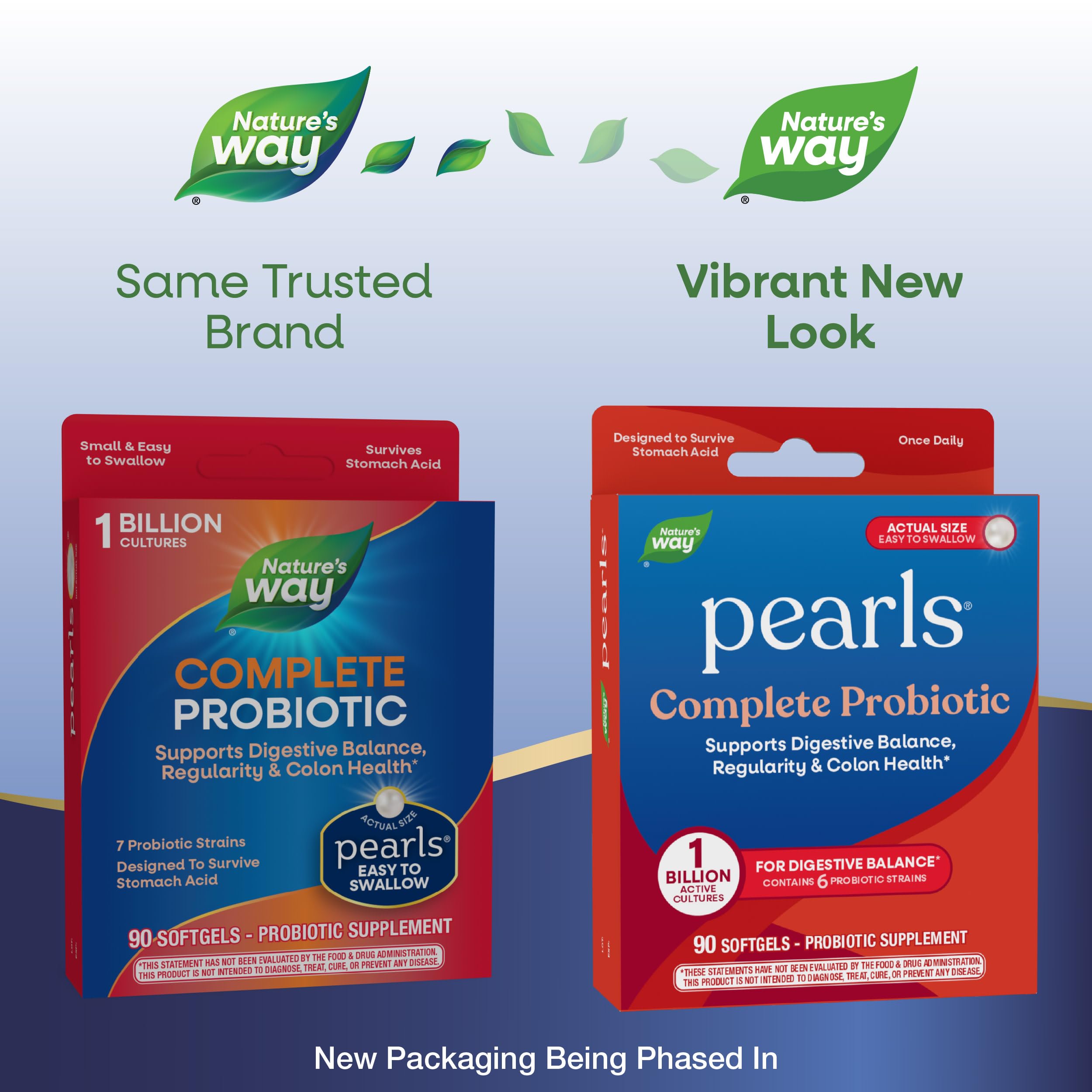 Nature's Way Complete Probiotic Pearls softgel close-up