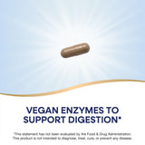 Nature's Way CompleteGest vegan enzymes 100g capsule close-up