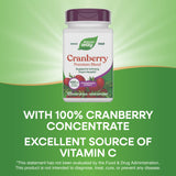 Nature's Way Cranberry Supplement close-up of capsules