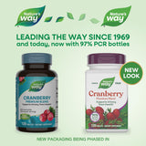 Nature's Way Cranberry Supplement showing back label ingredients