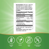 Nature's Way Cranberry Supplement side view with bottle details
