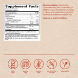 Nature's Way CranRx Gummies showing nutritional label