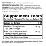 Nature's Way DIM-Plus 150g dietary supplement capsule close-up