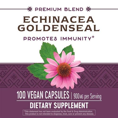Nature's Way Echinacea Goldenseal product packaging