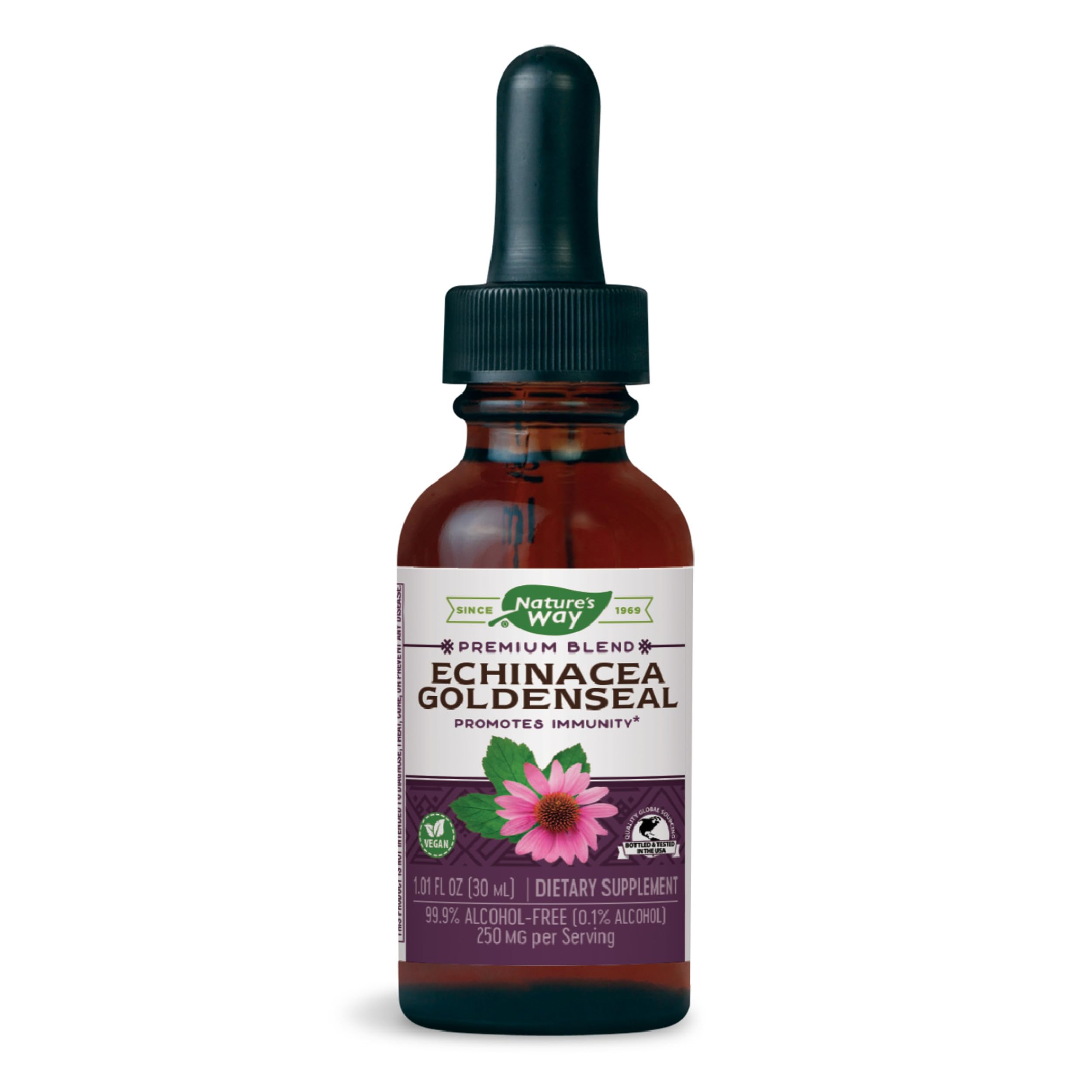 Nature's Way Echinacea Herbal Drops 85g front view