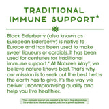 Nature's Way Elderberry capsules close-up