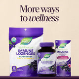Nature's Way Elderberry Gummies lifestyle scene with family