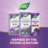 Nature's Way Elderberry Syrup 64x Concentrated 113g with fresh elderberries