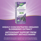 Nature's Way Elderberry Syrup 64x Concentrated 113g with spoon