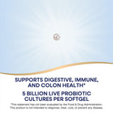 Nature's Way Elite Extra Strength Probiotic Pearls packaging side view