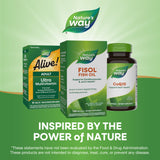 Nature's Way Fisol Fish Oil softgel packaging details