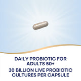 Nature's Way Fortify 50+ Probiotic packaging side view