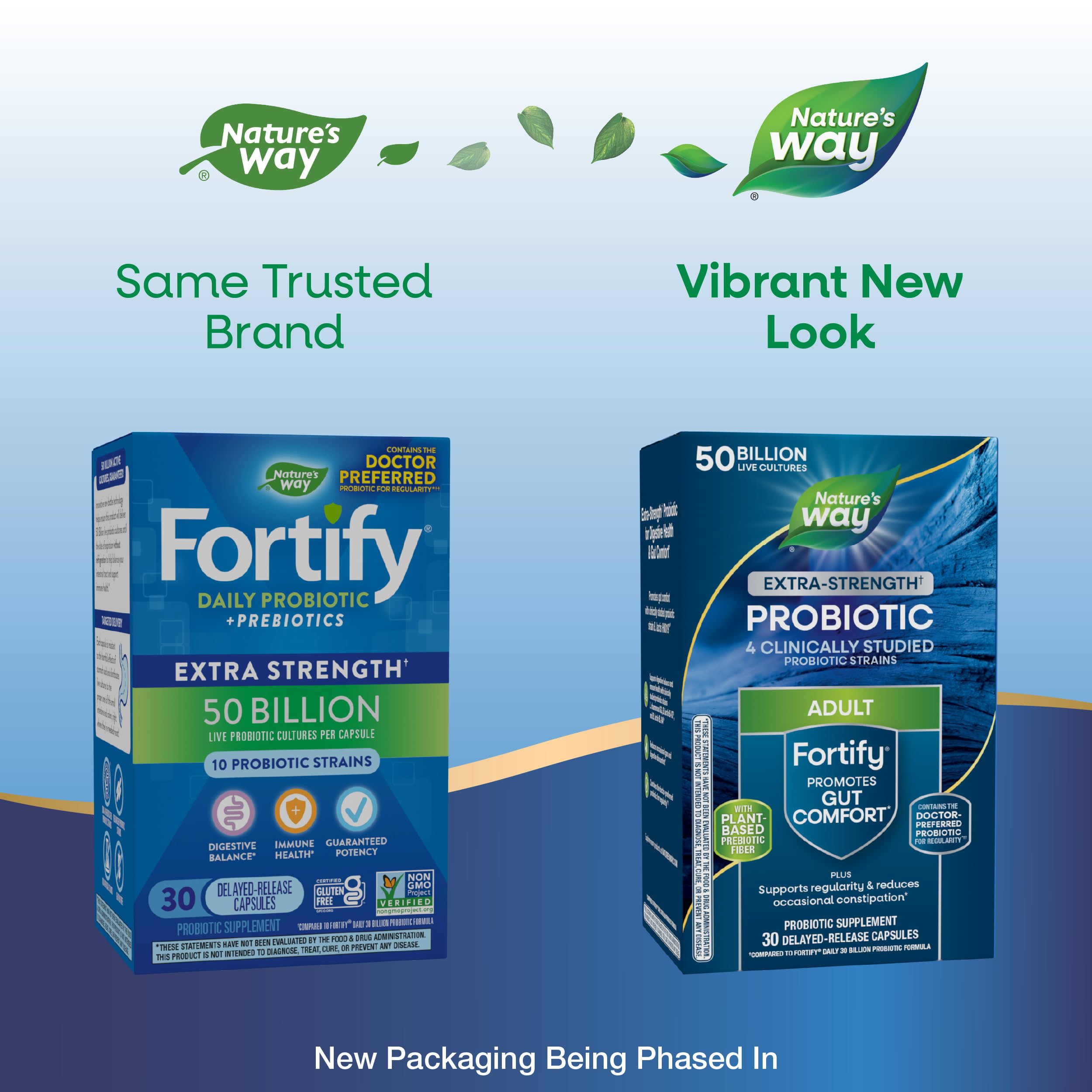Nature's Way Fortify Extra Strength Probiotic 50 Billion CFU packaging