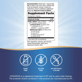 Nature's Way Fortify Optima Probiotic 50 Billion CFU ingredients list