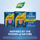 Nature's Way Fortify Optima Probiotic 50 Billion CFU lifestyle scene