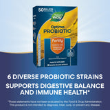 Nature's Way Fortify Optima Probiotic 50 Billion CFU packaging