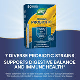 Nature's Way Fortify Optima Probiotic 50+ ingredients list