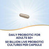 Nature's Way Fortify Optima Probiotic 50+ side view of bottle