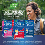 Nature's Way Fortify Optima Probiotic Capsules opened with capsules visible