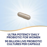 Nature's Way Fortify Optima Probiotic for Women capsule in hand