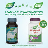 Nature's Way Ginkgold Eyes 68g supplement side view