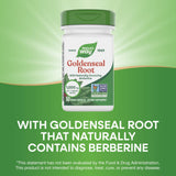 Nature's Way Goldenseal Root 1140mg capsules close-up of capsules