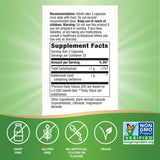 Nature's Way Goldenseal Root 1140mg capsules with measuring spoon