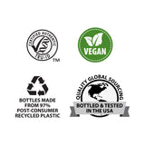 Nature's Way Grape Seed Extract 95% Polyphenols alongside healthy foods
