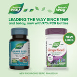 Nature's Way Grape Seed Extract 95% Polyphenols back view